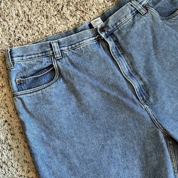 Harbor Bay Denim Blue Jeans 58805 Men's 48x32 (45x31.5) - Picture 4 of 11